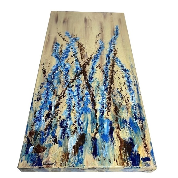 Original Artwork Acrylic’s on Canvas Tall Floral - Picture 5 of 13